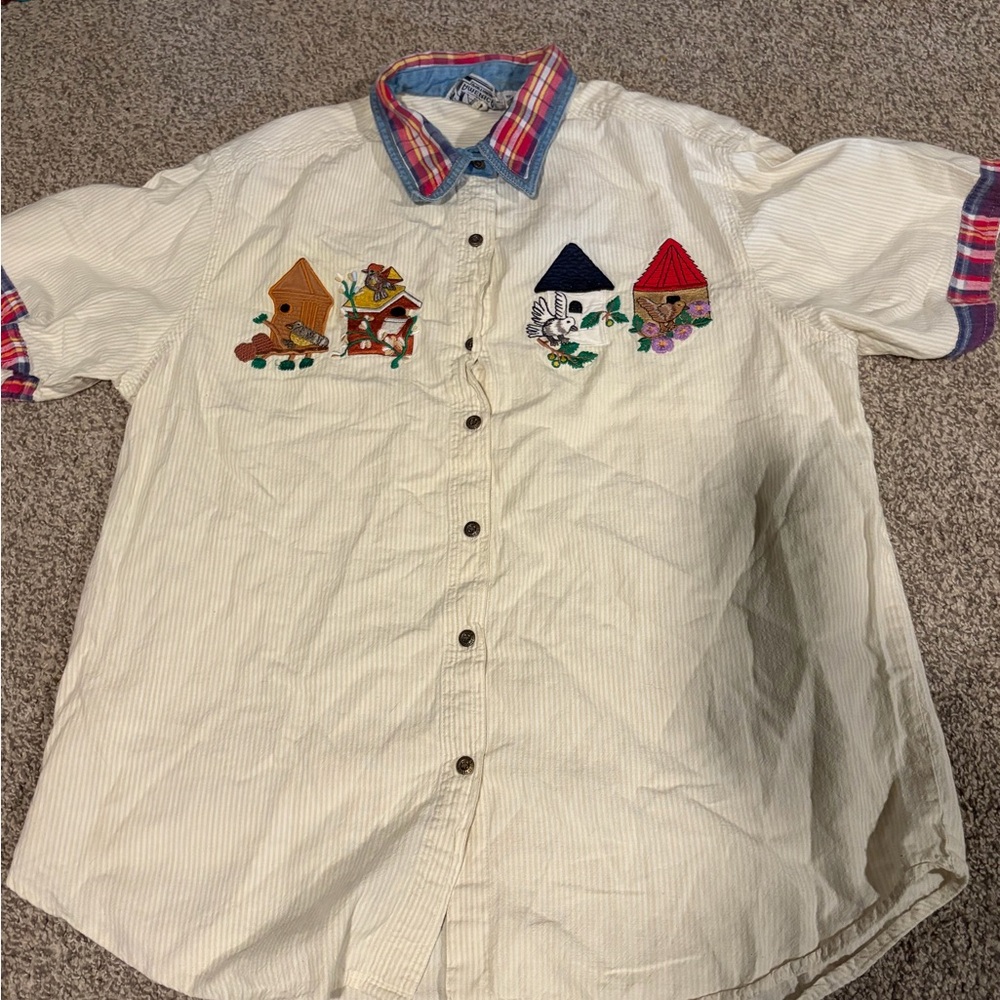 Vintage women’s Talk America Sportswear Button Down Shirt